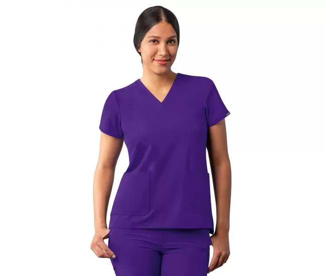 Medicīniskā blūze A6008 violeta (vīnogu)