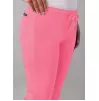 Медицинские брюки-карго A6104 розового цвета