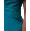 Women's Modern V-Neck Scrub Top P7002 Caribbean Blue