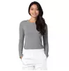 Long Sleeve Comfort Tee 2900 Dark Marl Gray