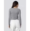 Long Sleeve Comfort Tee 2900 Dark Marl Gray