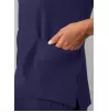 Medicīniskā blūze A6008 tumši zila
