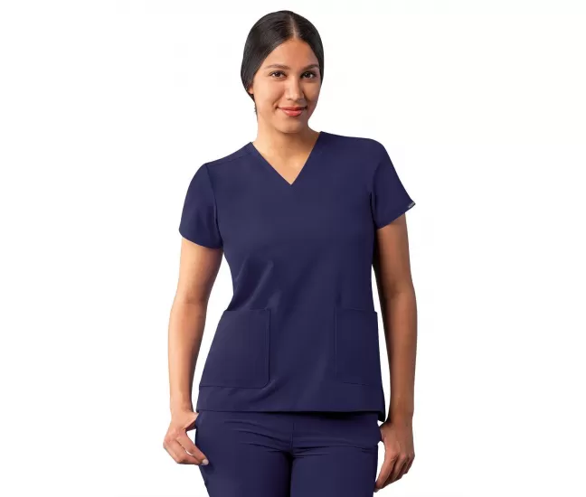 Medicīniskā blūze A6008 tumši zila