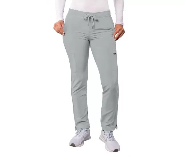 Skinny Leg Cargo Pant A6104 Silver Gray