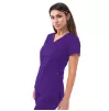 Women’s Sweetheart V-neck Scrub Top P4210 Grape