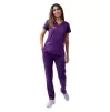 Women’s Sweetheart V-neck Scrub Top P4210 Grape