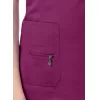 Women's Elevated V-neck Scrub Top P4212 Wine