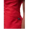 Women's Modern V-Neck Scrub Top P7002 Apple