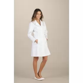 Woman coat Lanzarote, White