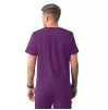 Men's Classic V-Neck Top A6006 Eggplant