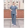 Medicīniskā blūze P4212 Tumši zila