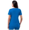 Women's Elevated V-neck Scrub Top P4212 Royal Blue