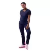 Women's Modern V-Neck Scrub Top P7002 Navy