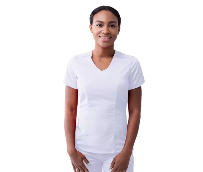 Medicīniskā blūze P7002 Balta