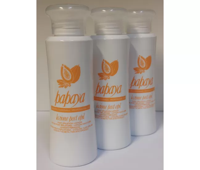 Losjons pēc depilācijas ar papaijas ekstraktu, lai palēninātu matu augšanu, ROIAL