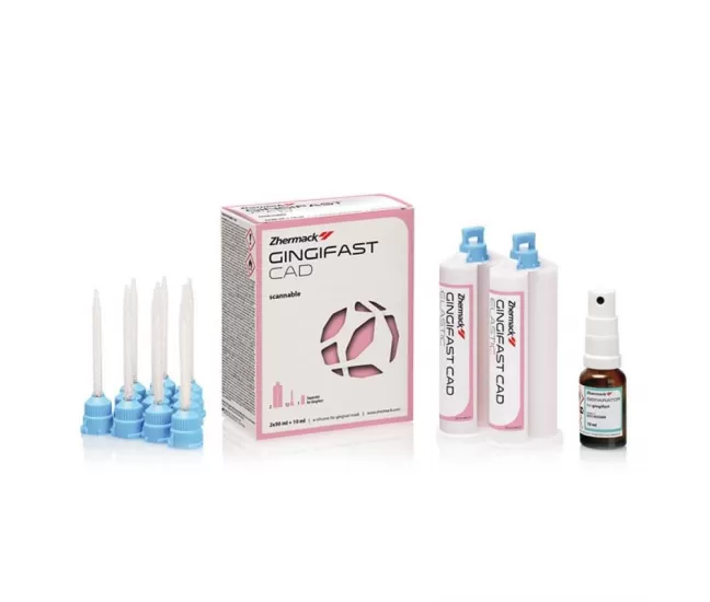 A silicone Gingifast CAD elastic, 2 x 50 ml