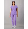 Медицинская блузка A6008 фиолетового (лавандового) цвета