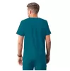 Men's Modern V-Neck Top A6010 Caribbean Blue