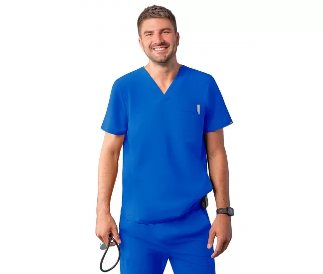 Medicīniskā blūze A6010 karaliski zila