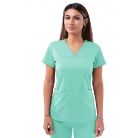 Medicīniskā blūze P4210 Okeāna zila (Aqua)