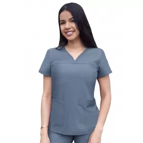 Medicīniskā blūze P4210 Tumši zila
