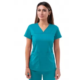 Medicīniskā blūze P4210 Tumshi zila