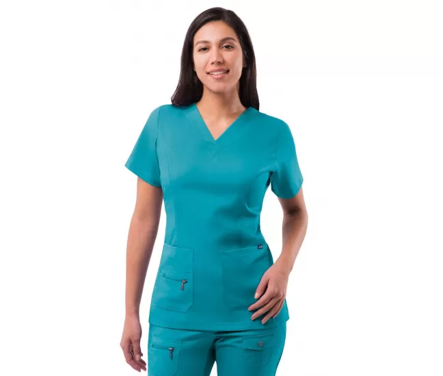 Medicīniskā blūze P4212 tumshi zila