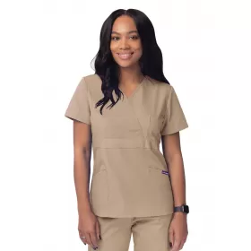 Medicīniskā blūze S8302 haki krāsā