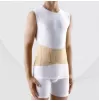Elastic medical belt, crossed, with metal inserts for lumbar spine fixation, size 5-6, TONUS 0012