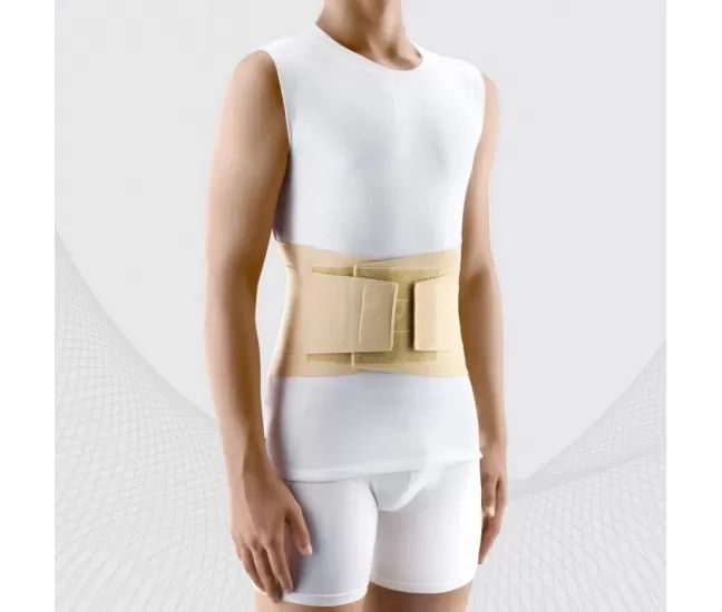 Elastīga medicīniskā josta mugurkaula jostas daļas fiksācijai, ar stingriem ieliktņiem un spiedienu normalizējošām joslām, izmēri 5-6, TONUS 0012-01