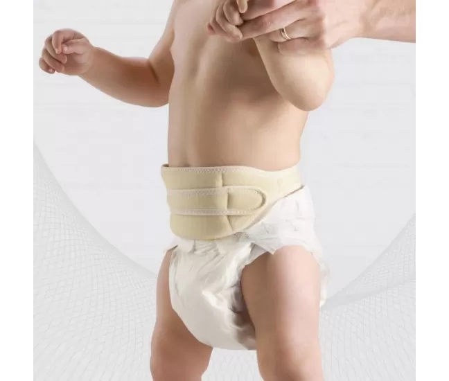 Elastīga medicīniskā josta lietošanai nabas trūces gadījumā, bērnu, TONUS 0511D-01