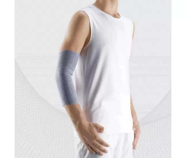 Elastīgais medicīniskais pārsējs, cauruļveida, kompresija, pelēks, ELAST 9605