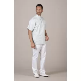 Men's medical blouse Malta Manica, Pearl Grey Men's medical blouse Malta Manica, Pearl Grey