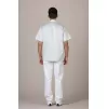 Men's medical blouse Malta Manica, Pearl Grey Men's medical blouse Malta Manica, Pearl Grey