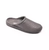 Orthopedic leather closed slippers Dr. Luigi, gray