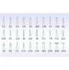 Diamond bur Grade A different shapes, 1 pc.