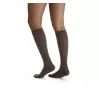 Medical compression stockings to the knees, thin, covering the toes, JOBST UltraSheer