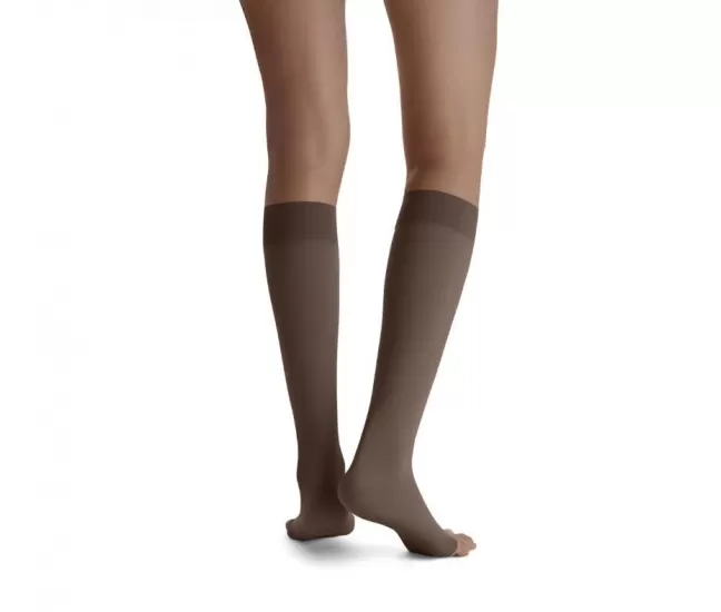 Медицинские компрессионные носки, мягкие, не закрывающие пальцы ног, классы II и III, JOBST Opaque