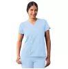 Medicīniskā blūze A6008 debeszilā krāsā