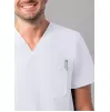 Medicīniskā blūze A6010 baltā krāsā