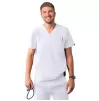Medicīniskā blūze A6010 baltā krāsā