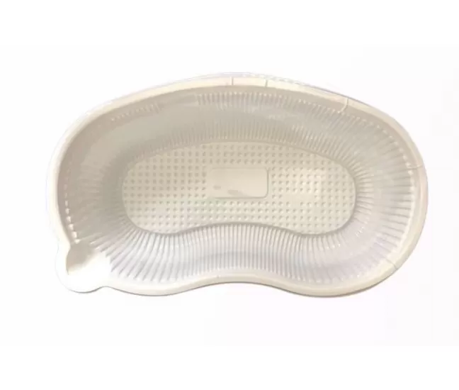 Disposable plastic kidney-shaped bowl, 580 ml, 1 pcs.