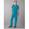 Medicīniskā blūze A6010 zilganzaļa (zilganzaļa)
