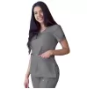 Medicīniskā blūze P4210 pelēka