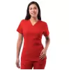 Медицинская блузка P4212 красная
