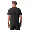 Men's Modern V-Neck Top A6010 Black