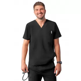 Medicīniskā blūze A6010 melna