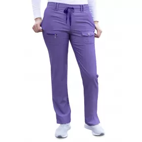 Women's Slim Fit 6 Pocket Pant P4100 Heather Grape Women's Slim Fit 6 Pocket Pant P4100 Heather Grape