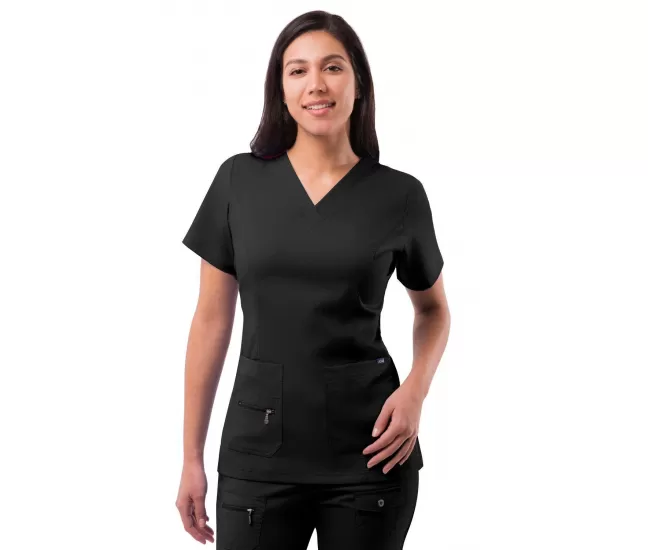 Medicīniskā blūze P4212 melna