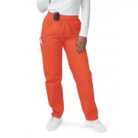 Women's Comfort Elastic Drawstring Cargo Pants S8200 Mandarin Orange Women's Comfort Elastic Drawstring Cargo Pants S8200 Mandarin Orange